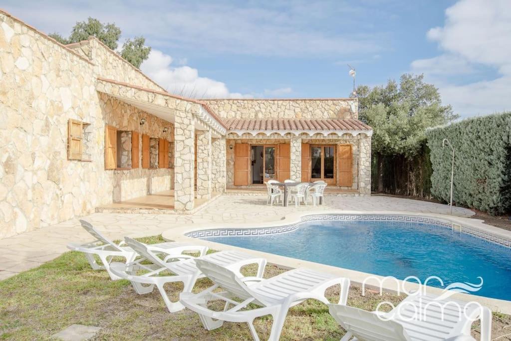 Villa La Roca By Marcalma Les Tres Cales Екстер'єр фото